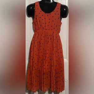 Polka dots dress with slip by Oxford Circus